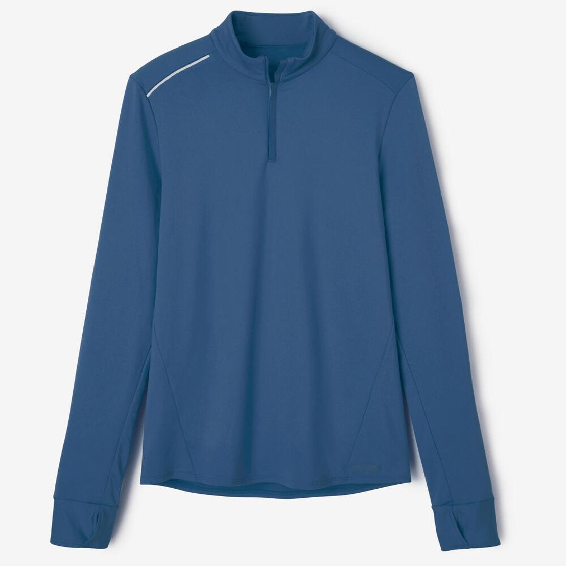 데카트론 남성 하프집 러닝 긴팔 티 런 웜 100 어비스 블루(DECATHLON Men's Half-Zip Running Long-Sleeved T-Shirt Run Warm 100 Abyss Blue) - 7