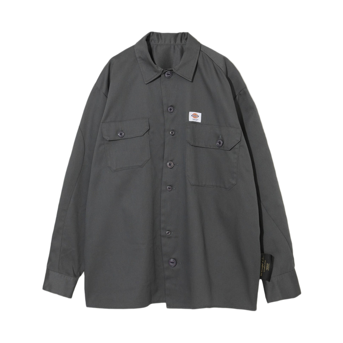 디키즈 x 언더커버 롱슬리브 워크셔츠 차콜(Dickies x Undercover L/S Work Shirt Charcoal)