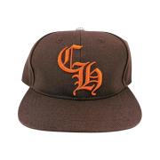 Chrome Hearts CH Baseball Cap Brown Orange