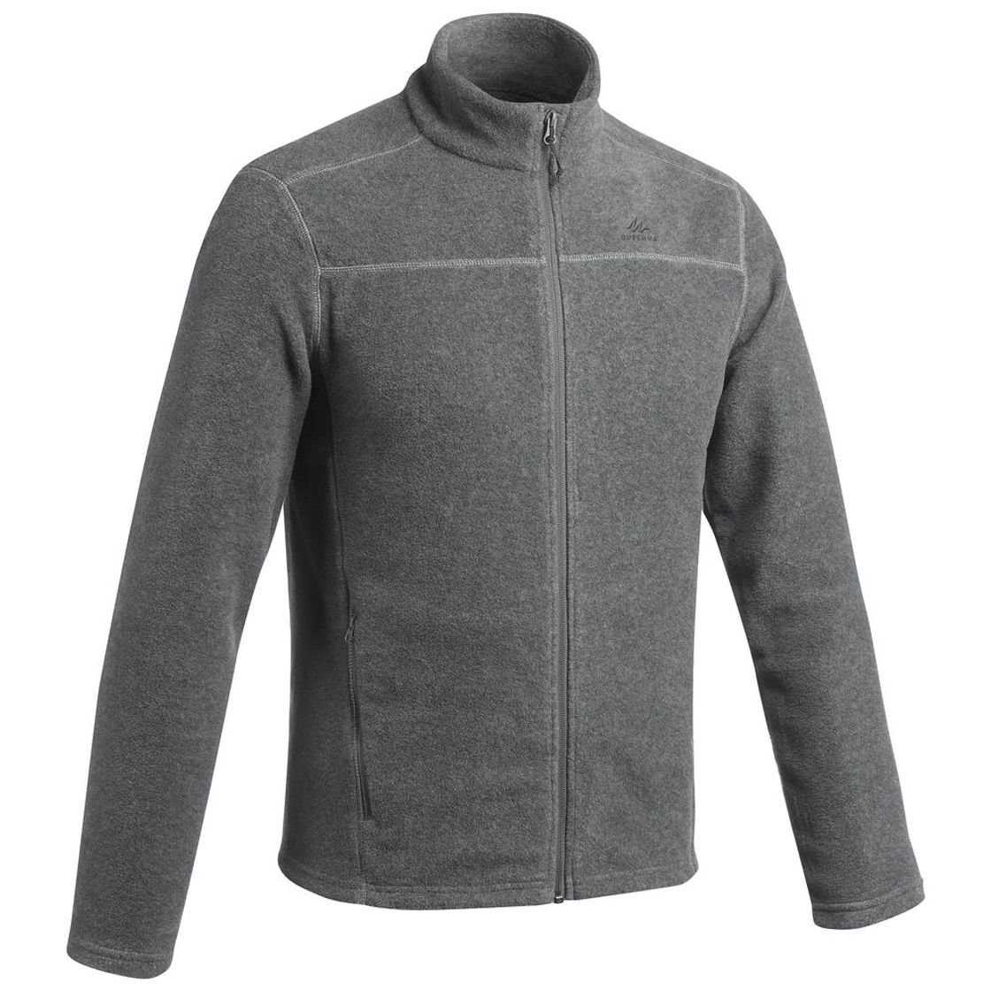 데카트론 남성 등산 플리스 재킷 MH100 그레이(DECATHLON Men’s Mountain Hiking Fleece Jacket MH100 Grey) - 2
