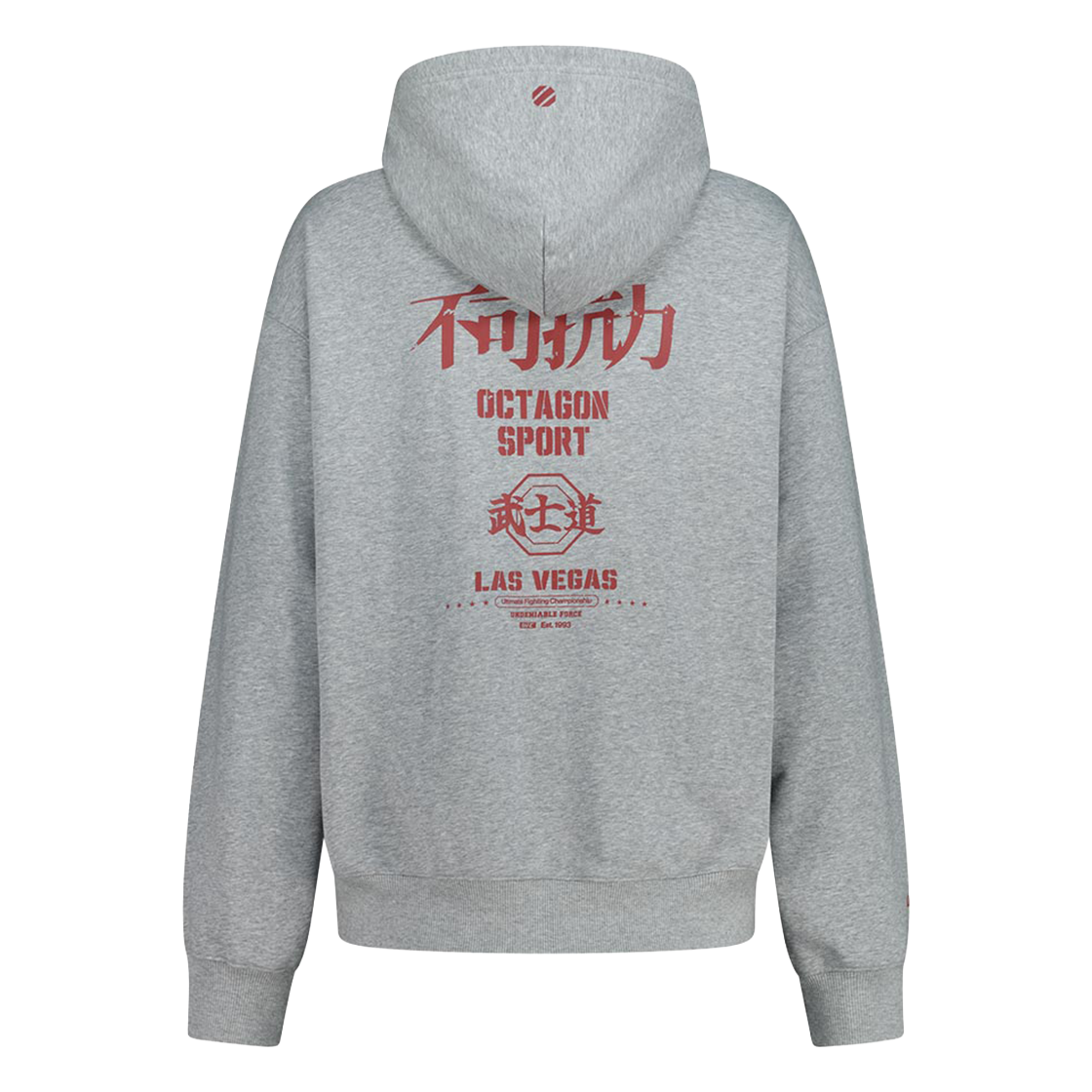 유에프씨 스포츠 불가항력III 오버핏 후드티 멜란지그레이 U2HDW1309MG(UFC SPORT Undeniable Force III Oversized Fit Hoodie Melange Grey) - 1
