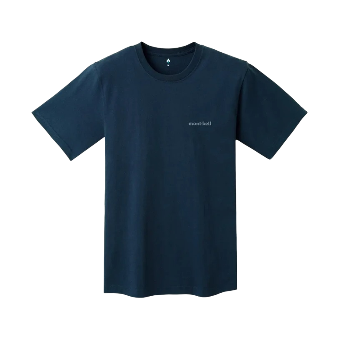 2104792 Montbell Pear Skin Cotton T-Shirt Navy