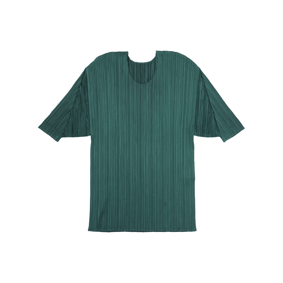 ITAKIQBMJRJV Issey Miyake PP28JK122 Short Sleeve Deep Green