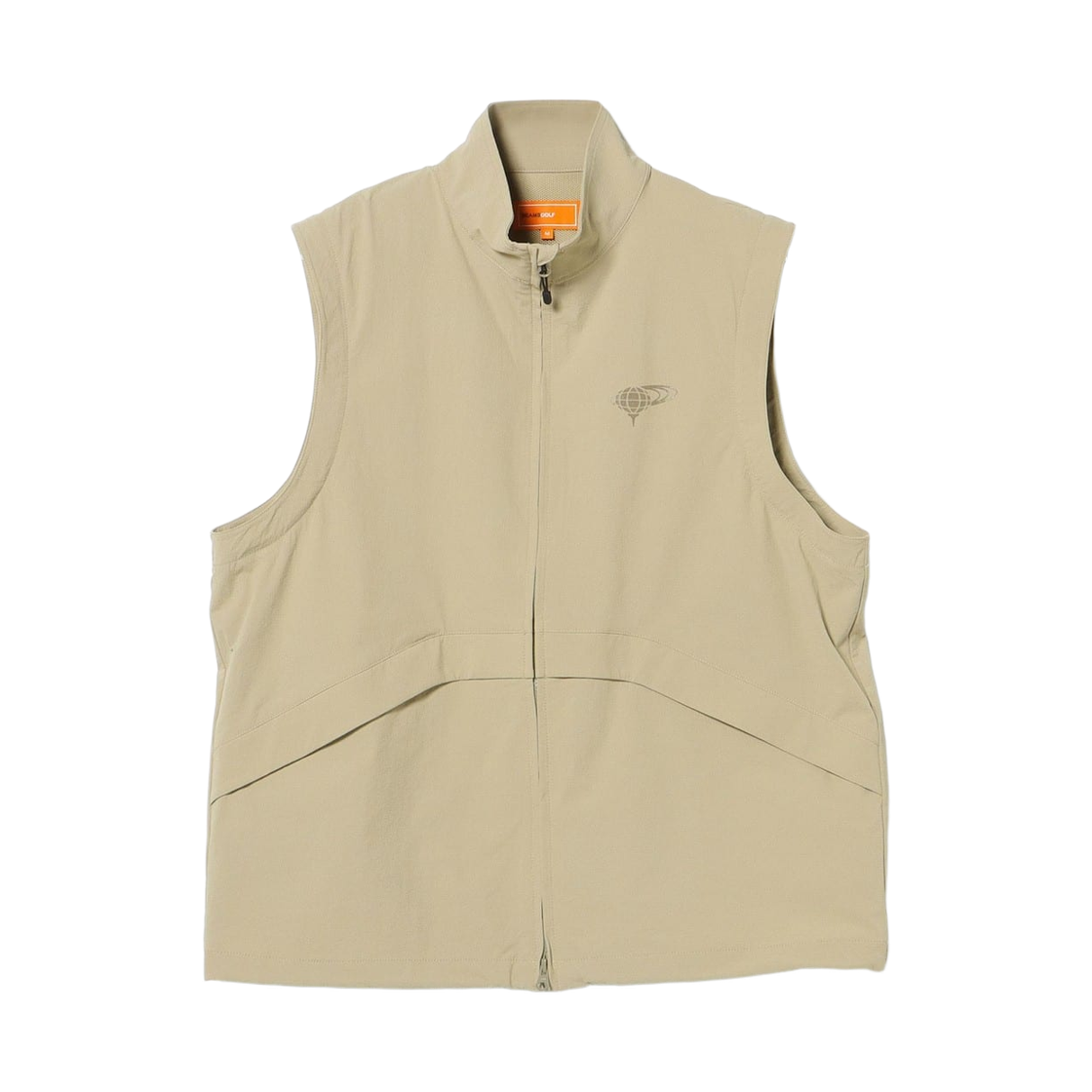 빔즈 골프 오렌지 라벨 투웨이 스트레치 립스탑 블루종 베이지(Beams Golf Orange Label 2Way Stretch Ripstop Blouson Beige) - 3
