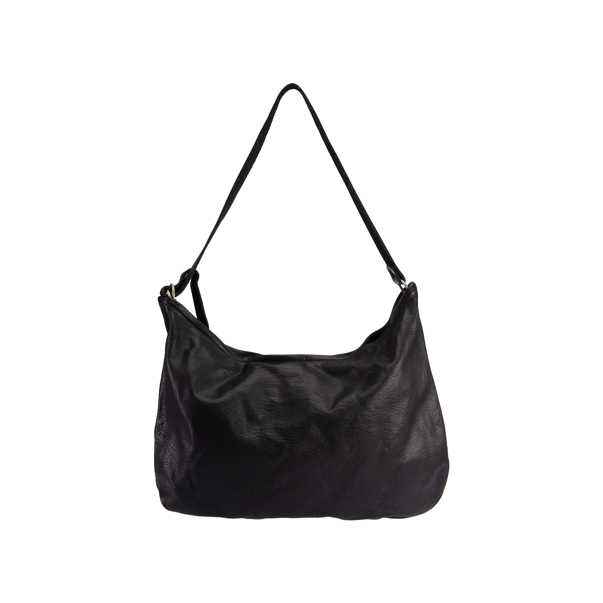 구이디 라지 크로스 바디 백 블랙 - 26SS(Guidi Large Cross Body Bag Black - 26SS)