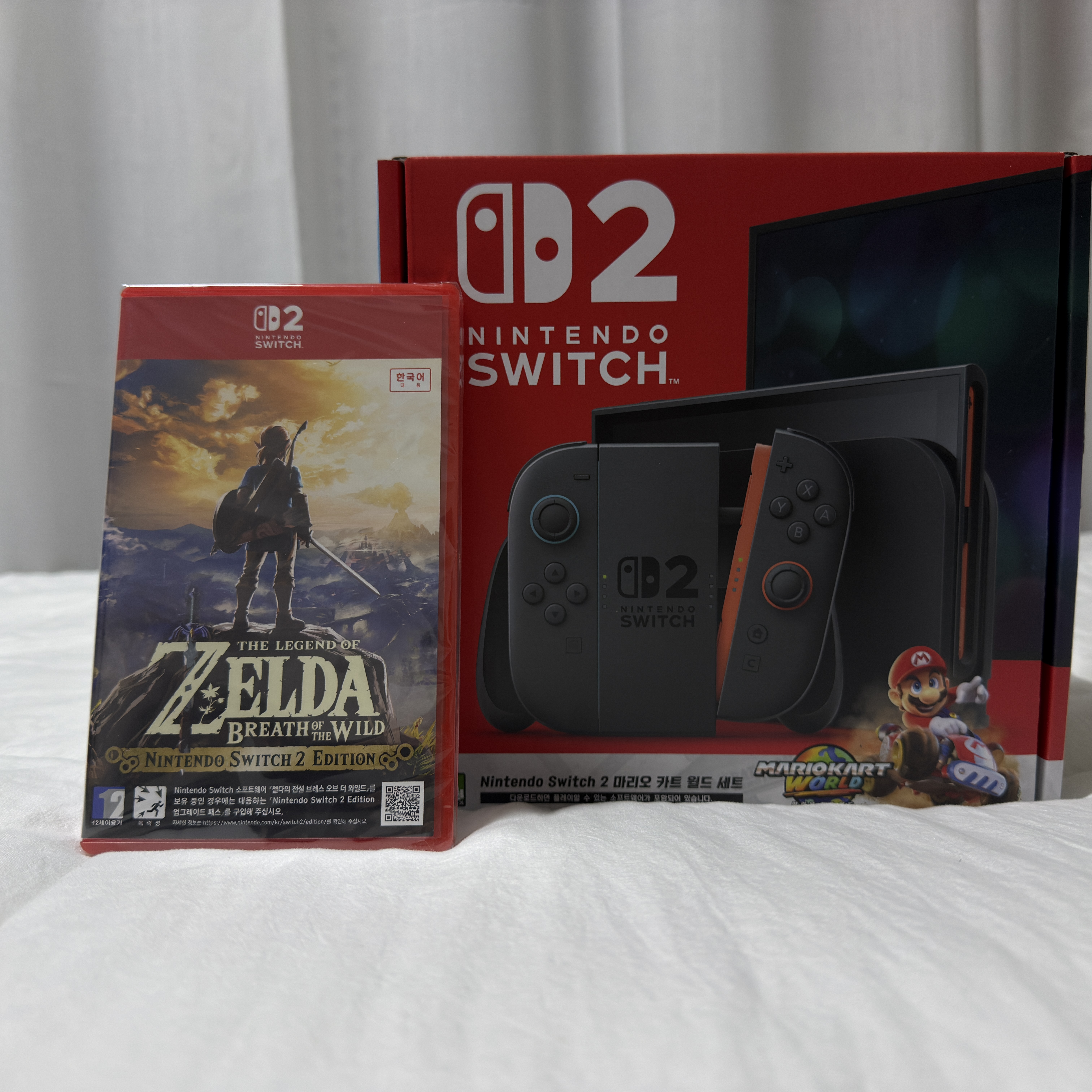 Nintendo Switch 2 Black (Korean Ver.) 착용 스타일
