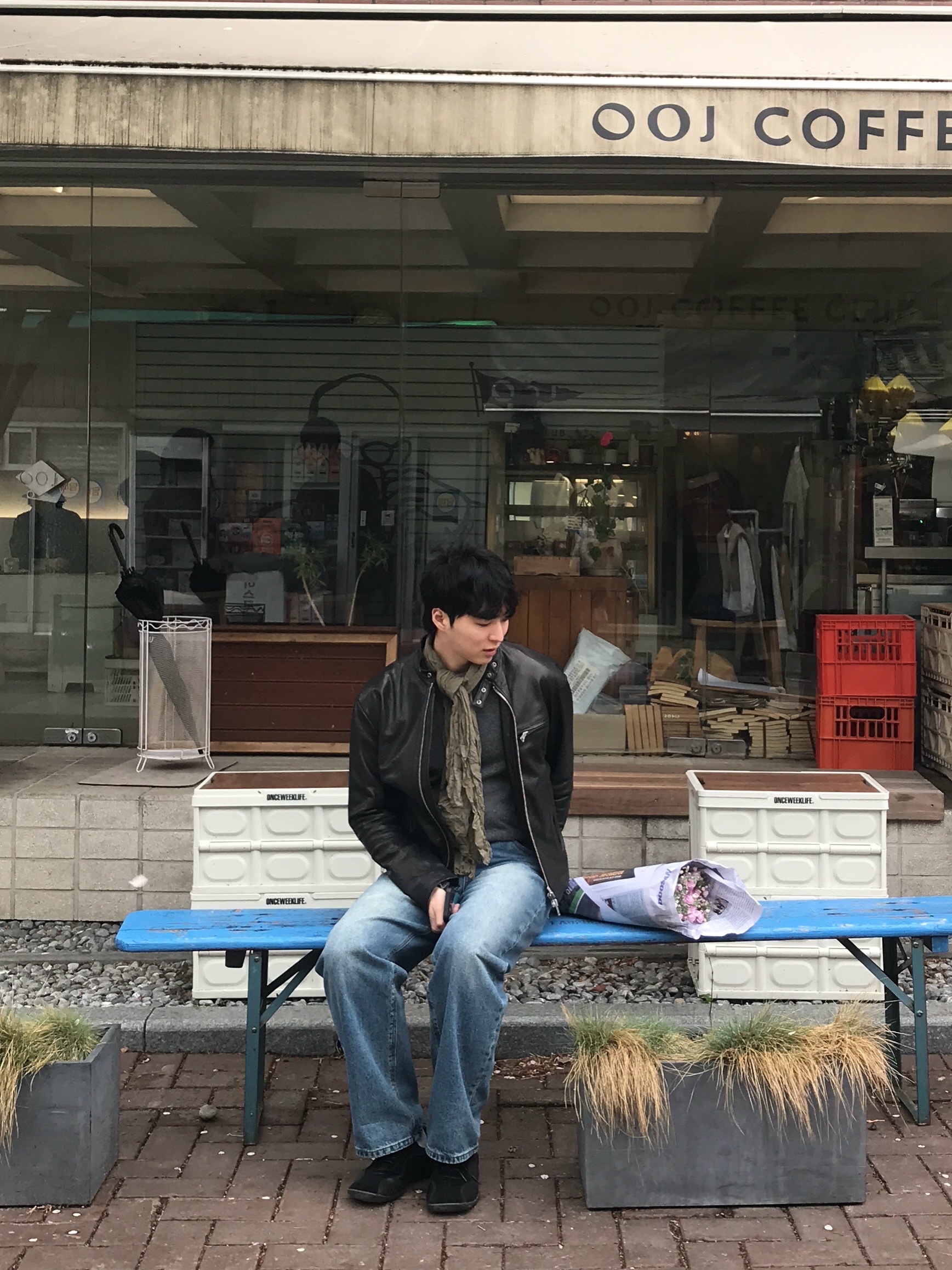 Pemont Square Black 착용 스타일 - 2