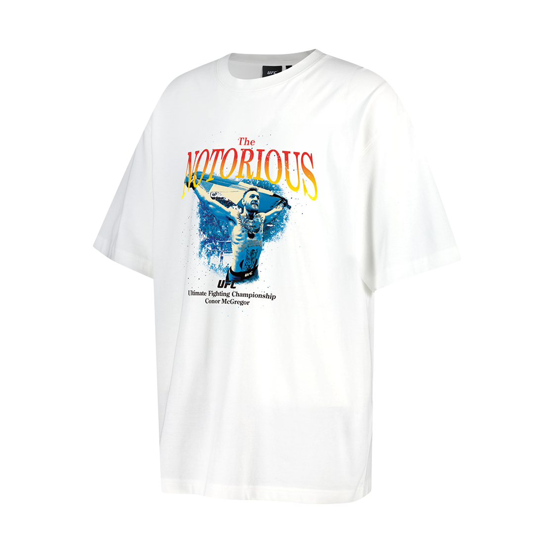 유에프씨 스포츠 노토리어스 릴렉스핏 반팔 티셔츠 화이트 U2SSU3308WH(UFC SPORT Notorious Relaxed Fit Short Sleeve White) - 2