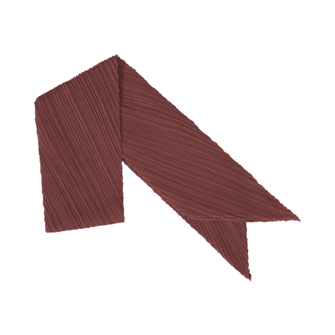 PP62-AD111-84 (W) Pleats Please Issey Miyake Monthly Scarf January Bordeaux