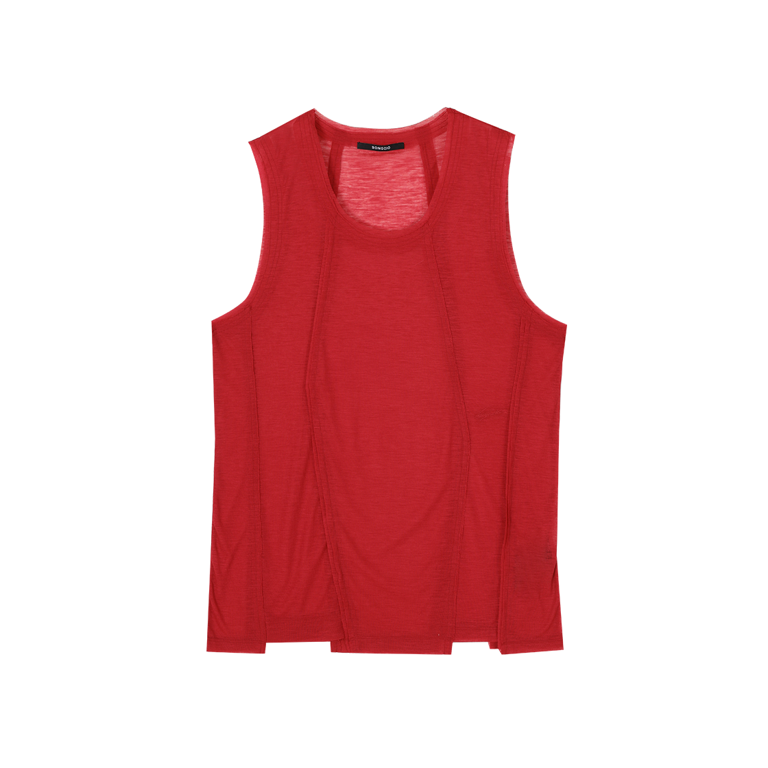 송지오 컬렉션 폴립티크 러너 탑 레드(SONGZIO COLLECTION Polyptych Runner Top Red) - 1