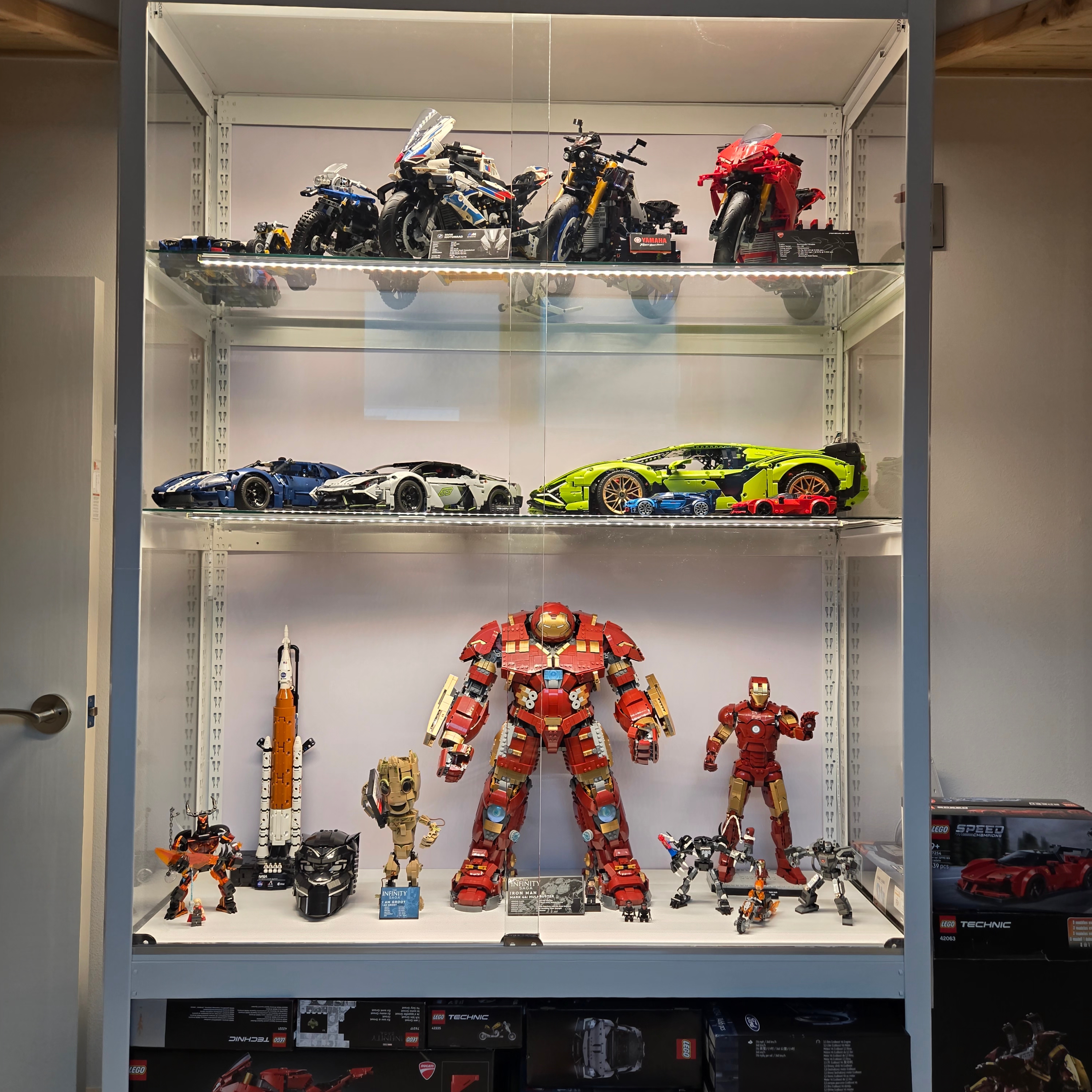 Lego Marvel Hulkbuster, Lego Lamborghini Sian FKP 37 착용 스타일