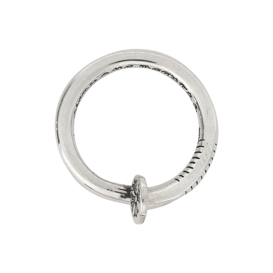 크롬하츠 플랫 네일 링 실버(Chrome Hearts Flat Nail Ring Silver) - 2