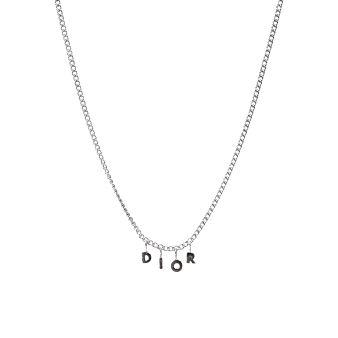 디올 미니디올 실버 목걸이 A-B52229(Dior Mini Silver Necklace A-B52229)