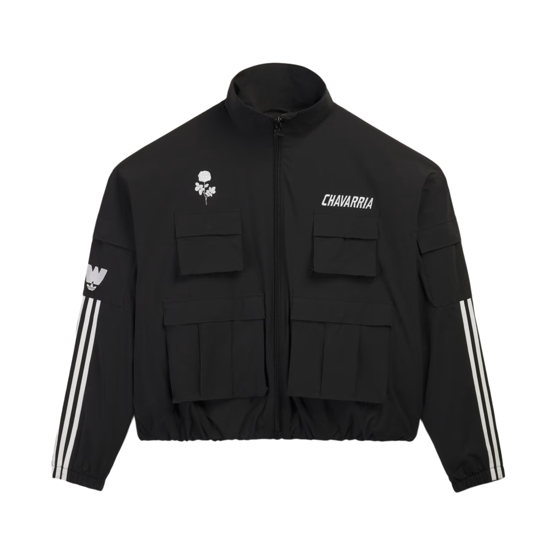 KW1732 Adidas x Willy Chavarria Cargo Jacket Black - US Sizing