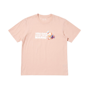 Uniqlo UT x Mario Movie Graphic T-Shirt C Pink