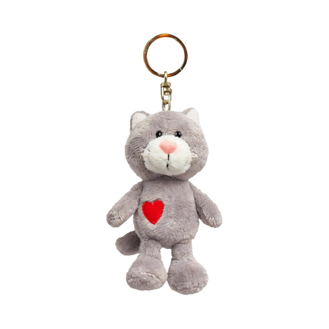 니키 아기 고양이 그레이 키링 10cm([KREAM 단독] NICI Kitten Gray Keychain 10cm)