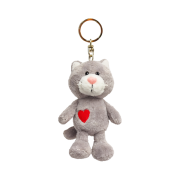 [KREAM 단독] NICI Kitten Gray Keychain 10cm