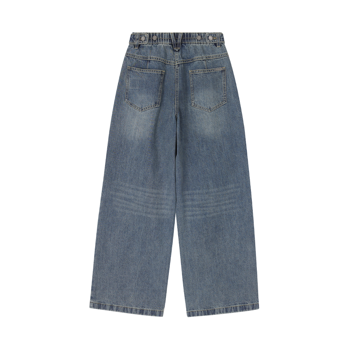 (W) 송지오 다트 플레어 데님 블루((W) SONGZIO Dart Flare Denim Blue) - 2