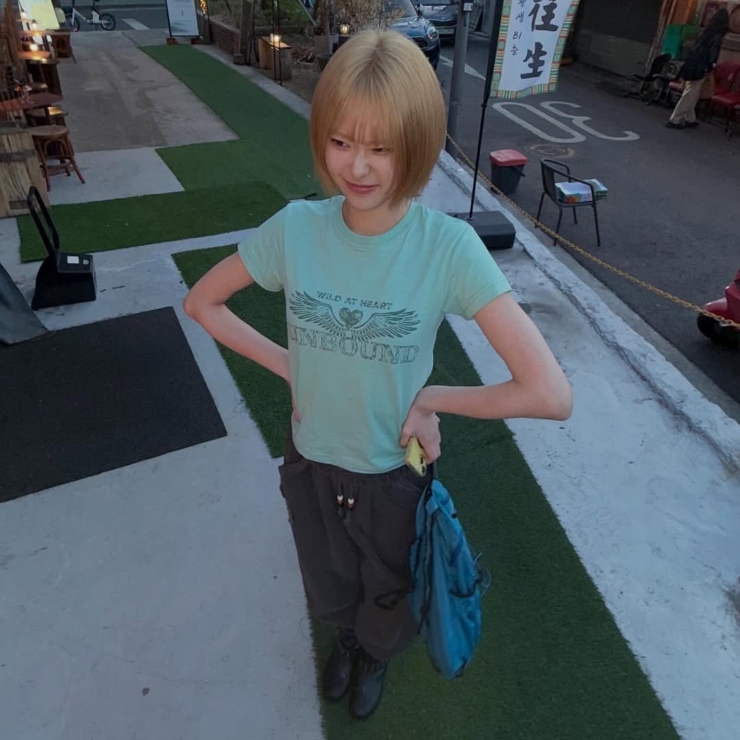 MAINBOOTH Nomad Sweat Pants CHARCOAL 착용 스타일 - 2