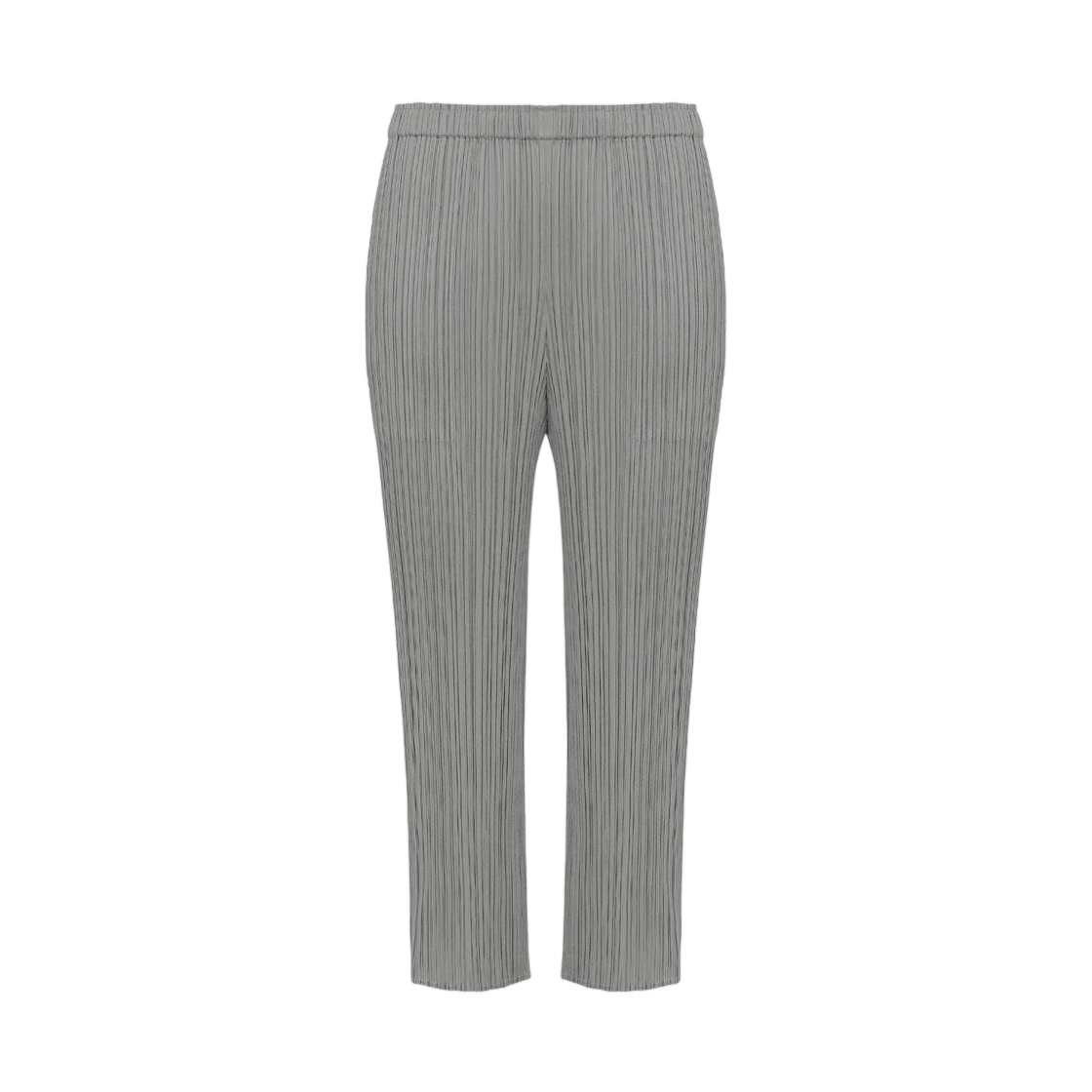 PP15-JF110-12 (W) Pleats Please Issey Miyake Basics Pants Gray