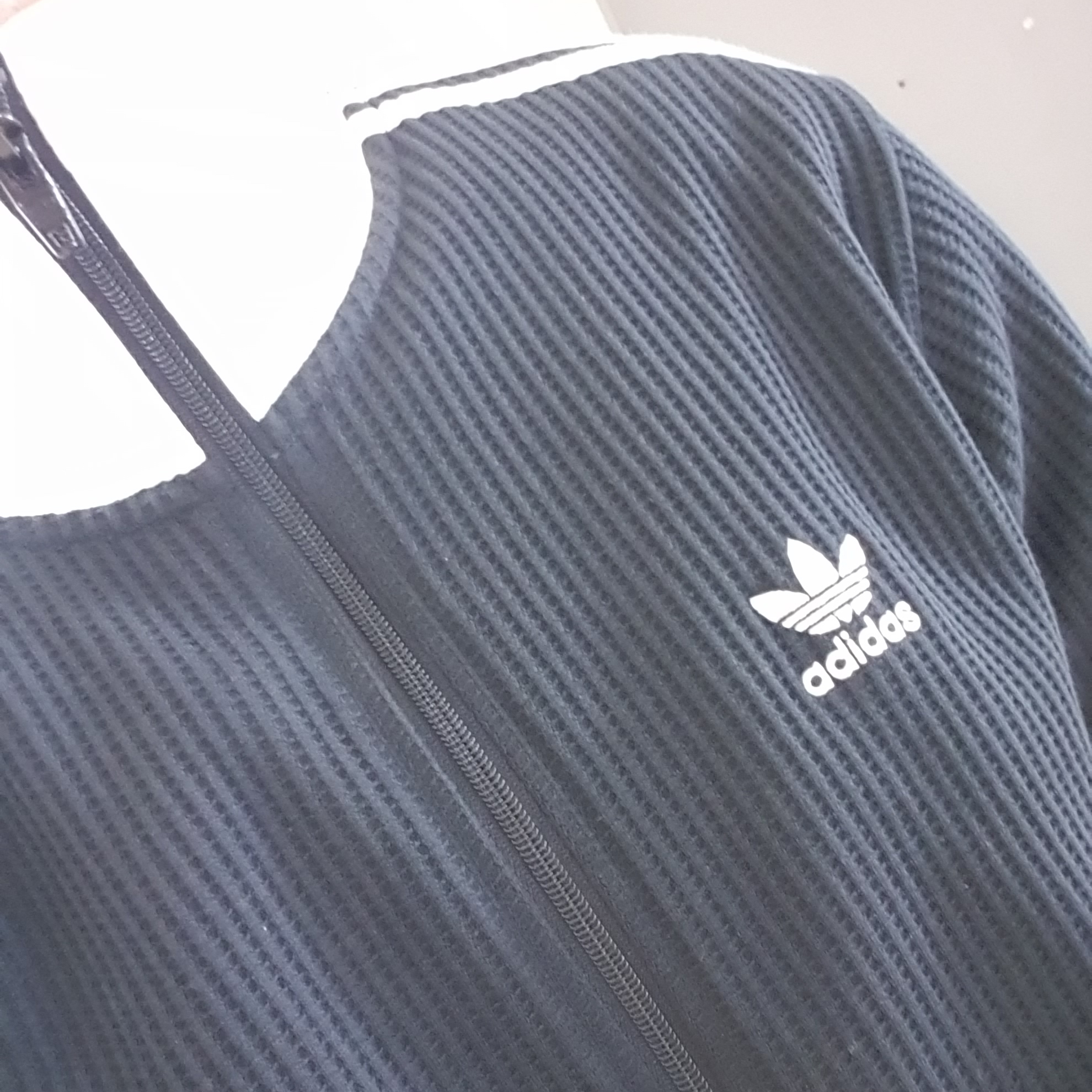 Adidas Waffle Beckenbauer Track Top Black - KR Sizing 착용 스타일