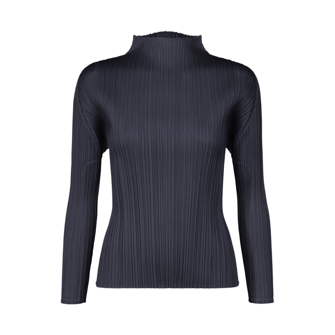 PP61-JK111-78 (W) Pleats Please Issey Miyake Monthly Colors January Top Dark Navy
