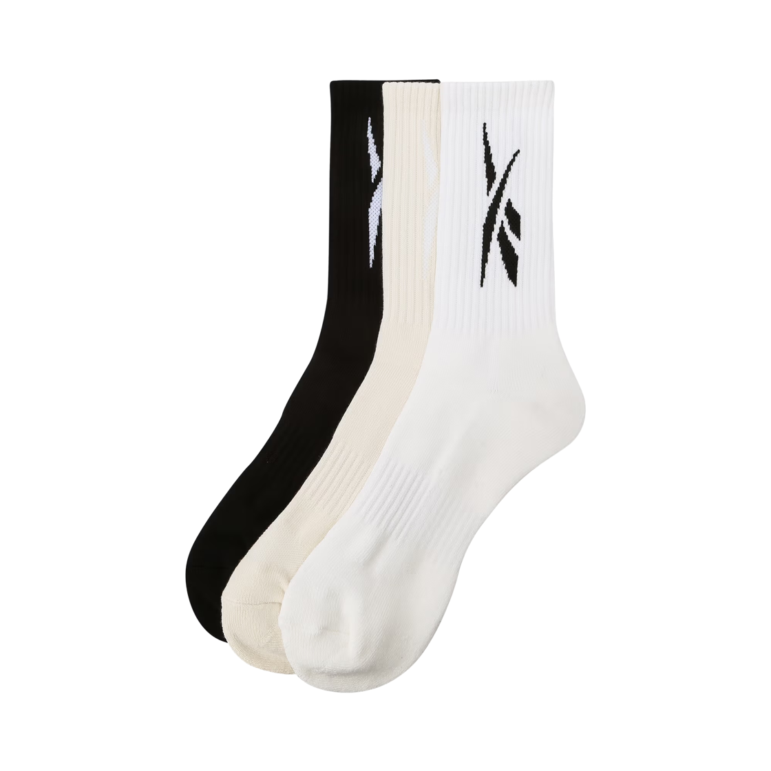 리복 벡터 크루 삭스 화이트 크림(Reebok Vector Crew Socks White Cream)