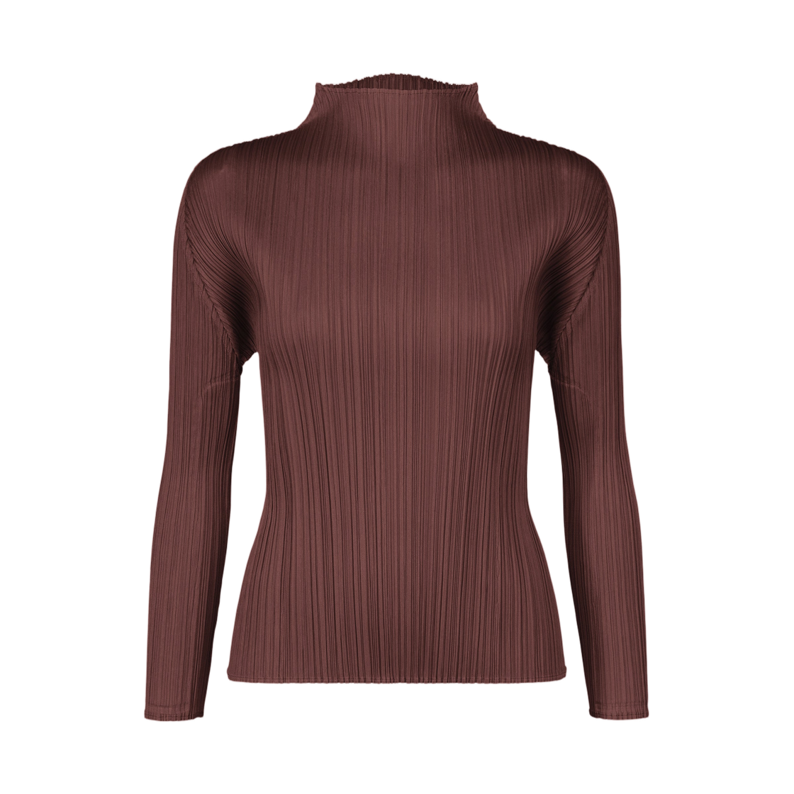 PP61-JK111-84 (W) Pleats Please Issey Miyake Monthly Colors January Top Bordeaux
