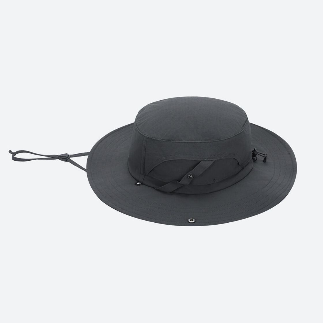 데카트론 하이킹 자외선 차단 모자 M 500 카본 그레이(DECATHLON Hiking UV Protection Hat M 500 Carbon Grey) - 3