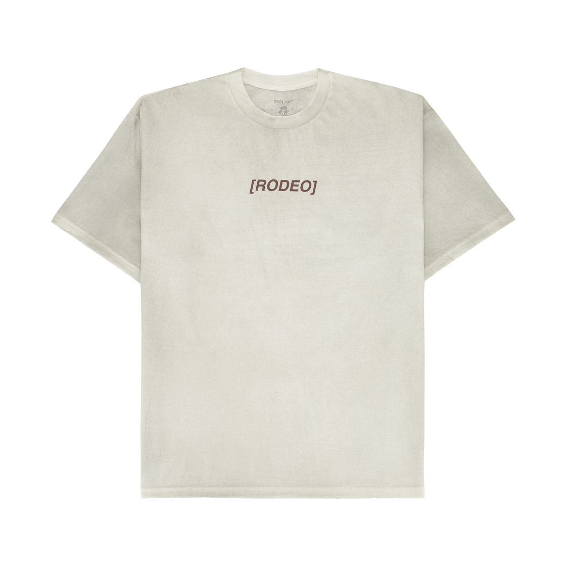 트래비스 스캇 로데오 짐 조 화이트 보드 티셔츠 화이트(Travis Scott Rodeo Jim Joe White Board T-Shirt White)