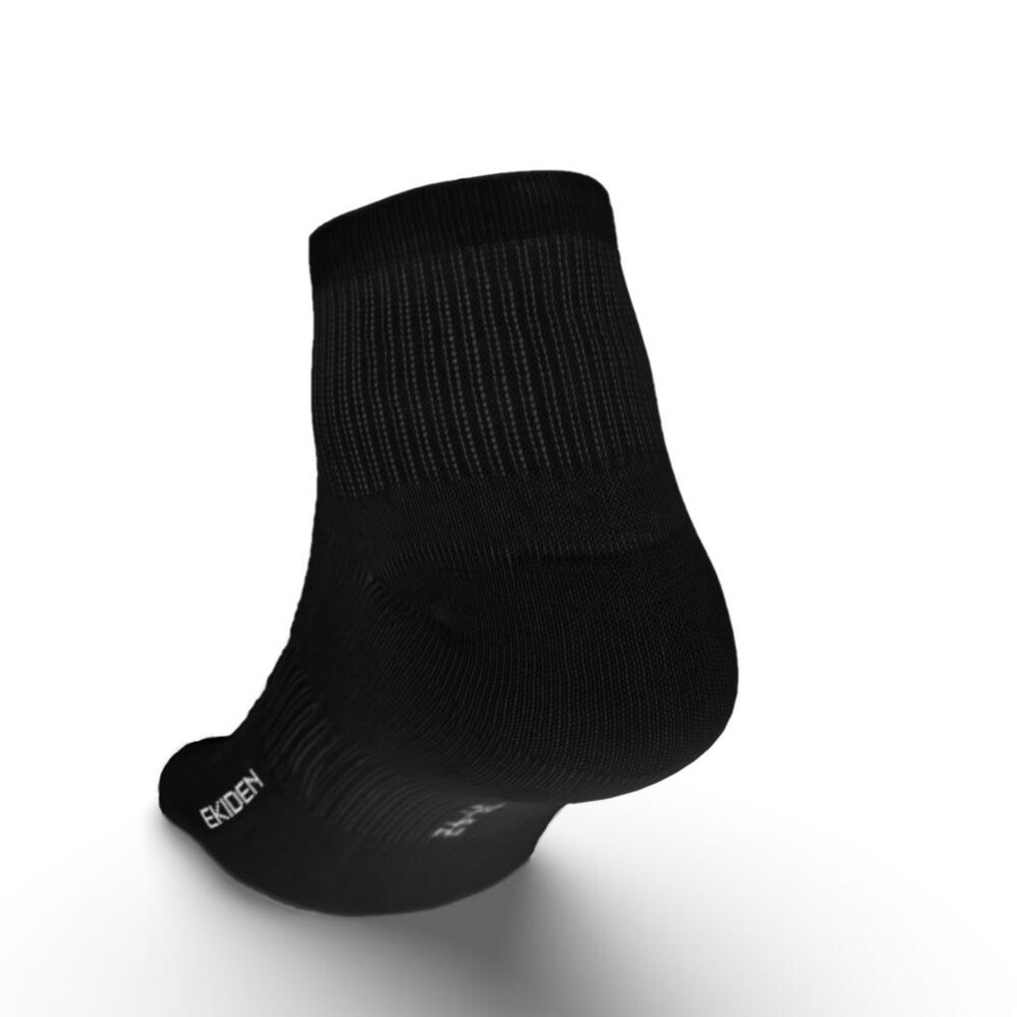 데카트론 러닝 단목 양말 3켤레 런100 블랙(DECATHLON Running Low Socks 3 Pairs Run 100 Black) - 4