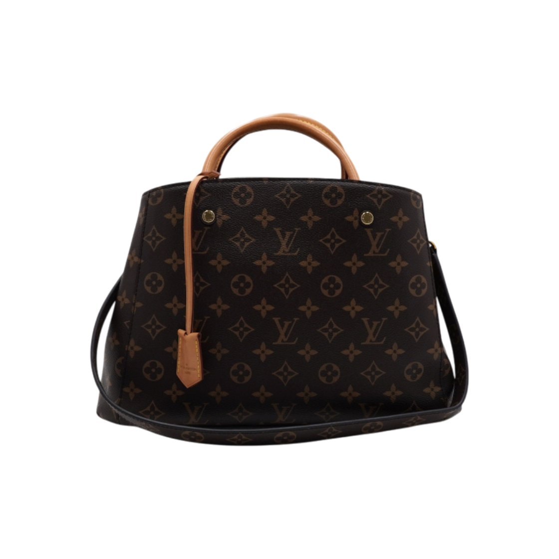 ITUF2HLM4QK8 Louis Vuitton Monogram Montaigne MM Tote & Shoulder Bag