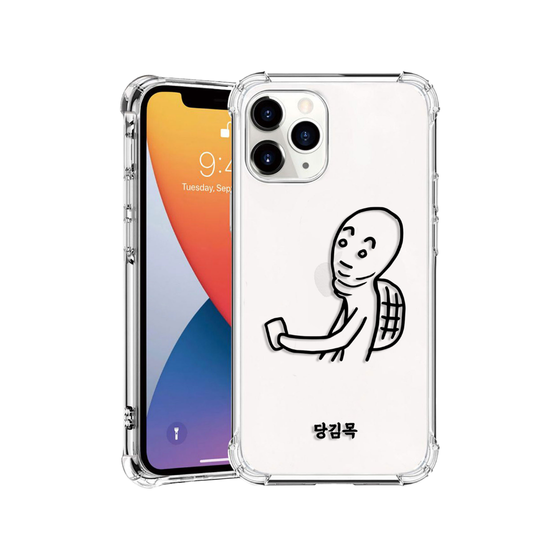 베베케이스 방탄 케이스 거북목과 당김목 #02. 당김목(bebecase Shockproof Case [Turtle vs. Chin Tuck] #02. Chin Tuck) - 1