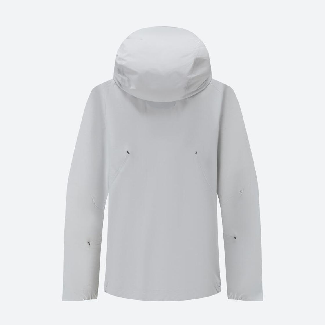 데카트론 여성 울트라라이트 등산 방수 재킷 MH500 루나 그레이(DECATHLON Women's Ultralight Hiking Waterproof Jacket MH500 Lunar Grey) - 2
