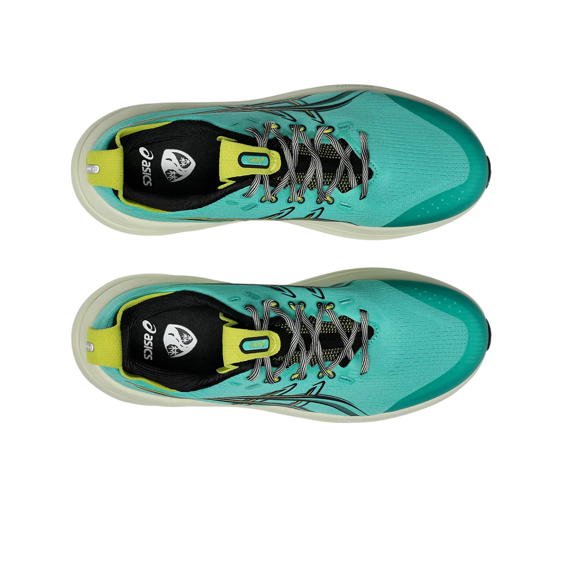 아식스 젤 님버스 28 네이처 배싱 오로라 그린 블랙(Asics Gel-Nimbus 28 Nature Bathing Aurora Green Black) - 2