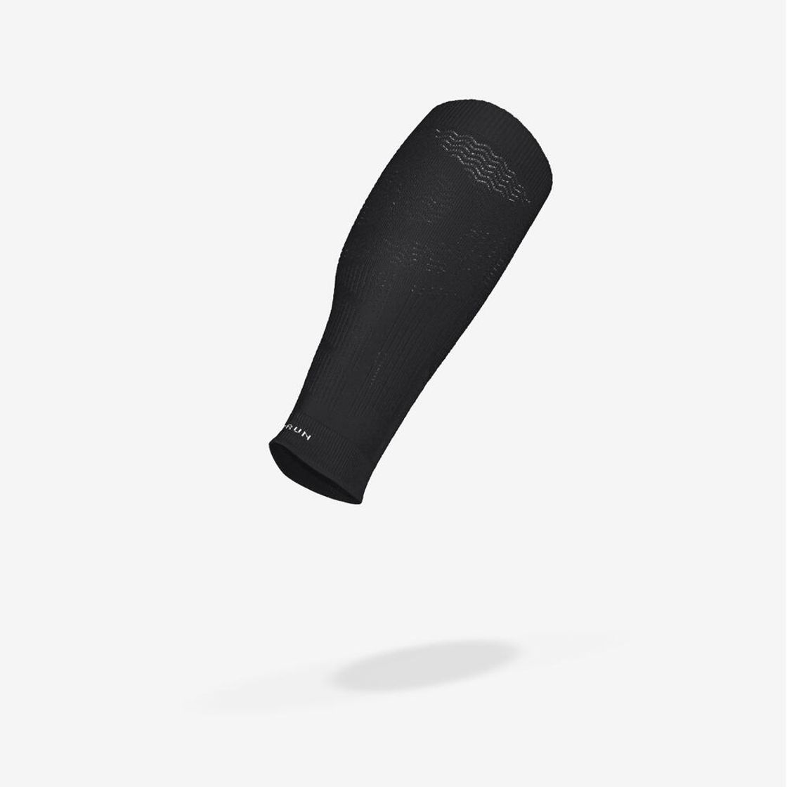 데카트론 러닝 카프 슬리브 2개입 900 스모크 블랙(DECATHLON Running Calf Sleeves 2pcs 900 Smoked Black) - 3