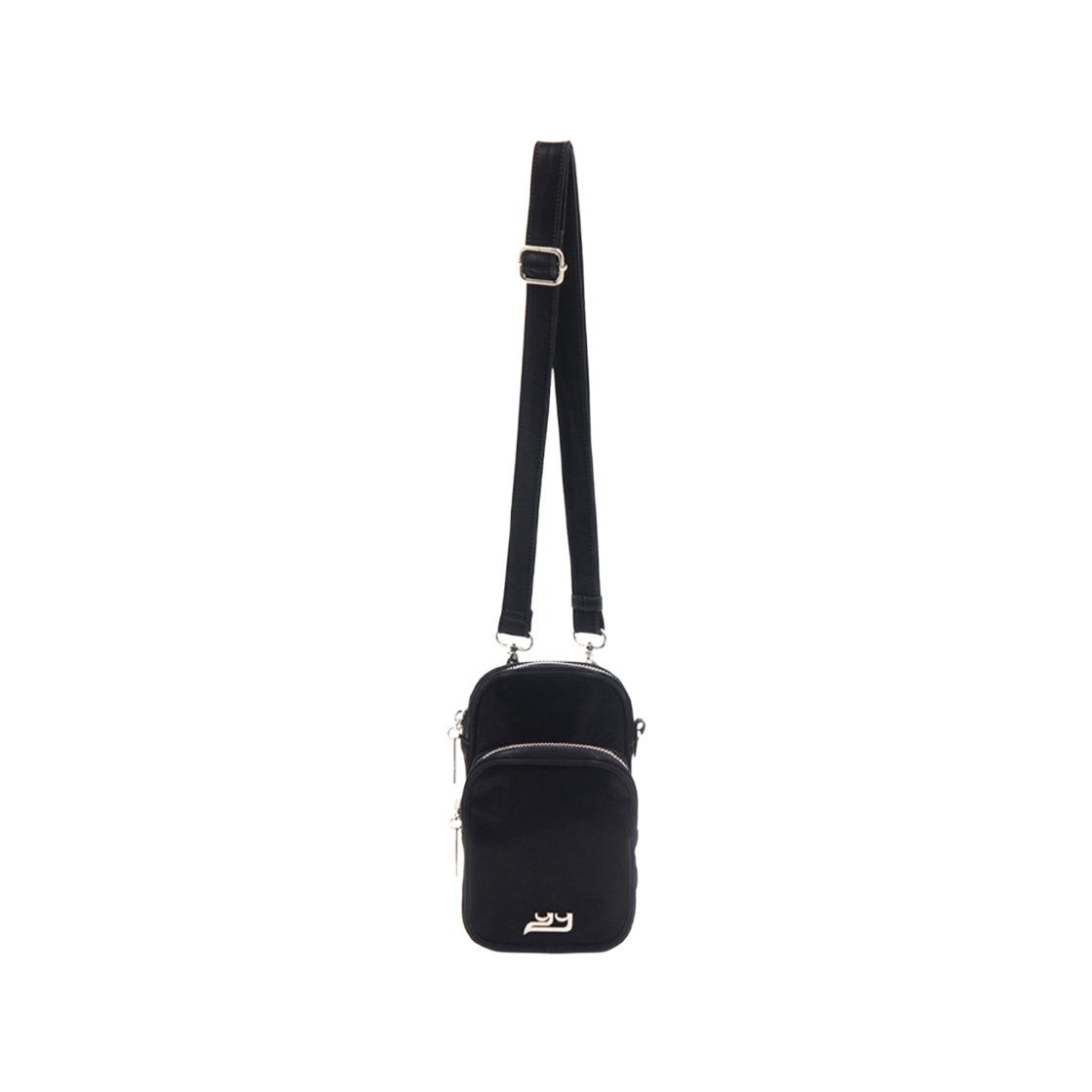 P0000BSY YIEYIE Y.18 Luke Crossbody Bag BB27 Glossy Black