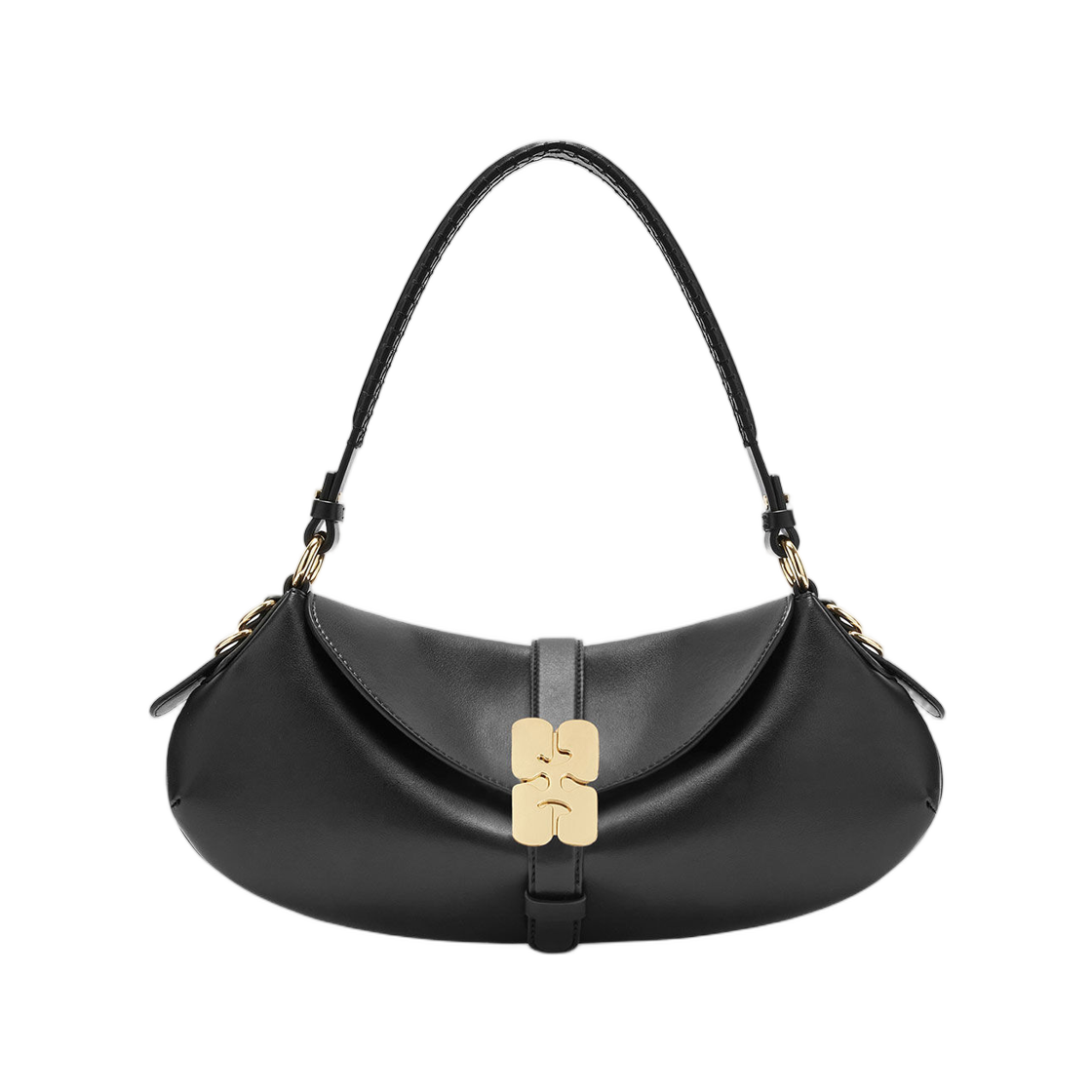 B2070049-099 Ganni Black B-Kat Bag Black