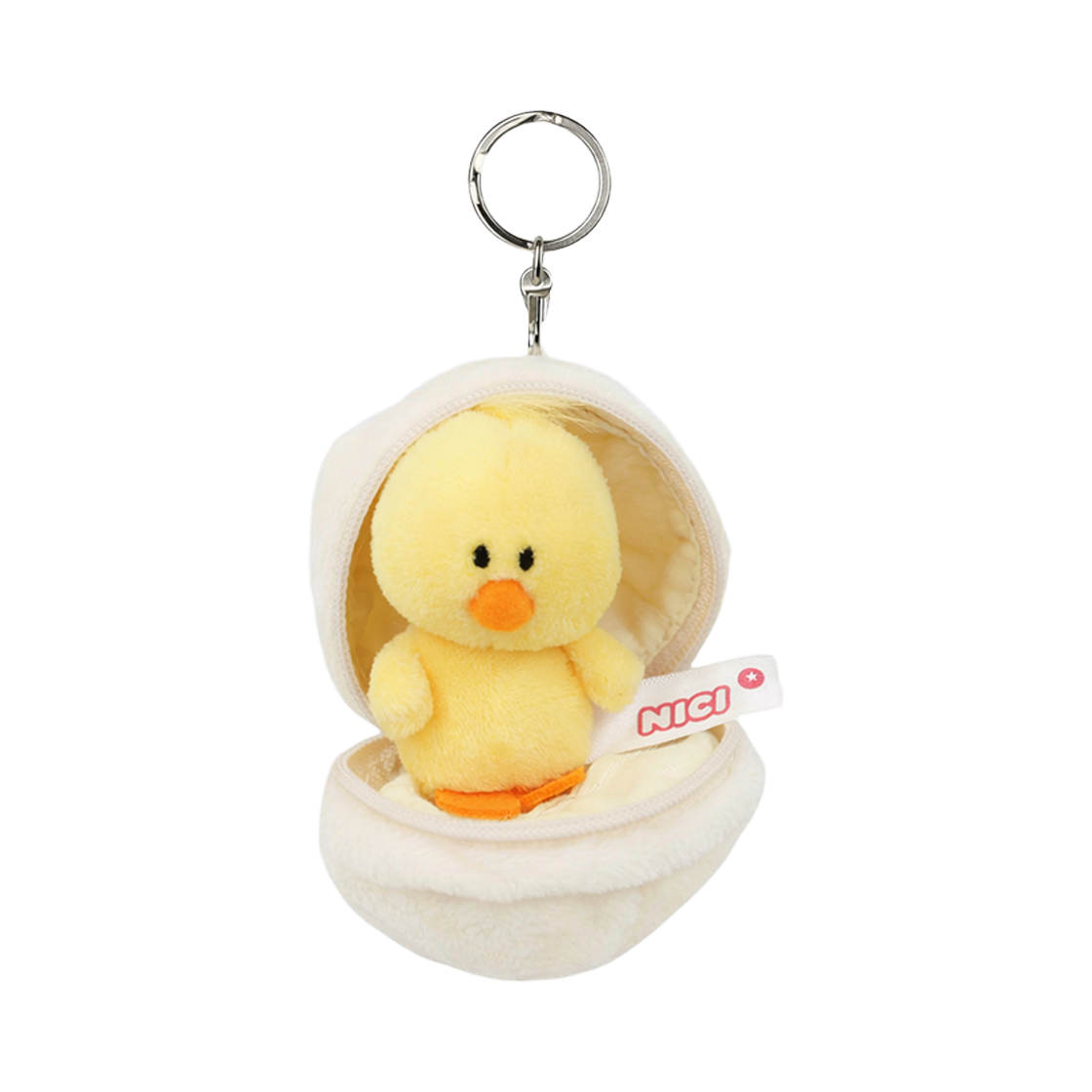 니키 병아리 Egg 키링 7cm([KREAM 단독] NICI 7cm chicken in egg w. keyring)