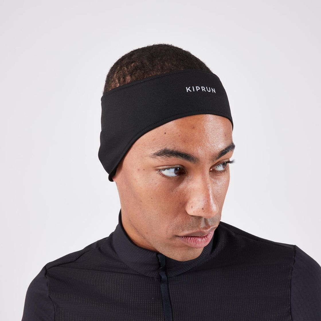데카트론 러닝 보온 헤드밴드 런 웜 스모크 블랙(DECATHLON Running Warm Headband Run Warm Smoked Black) - 3