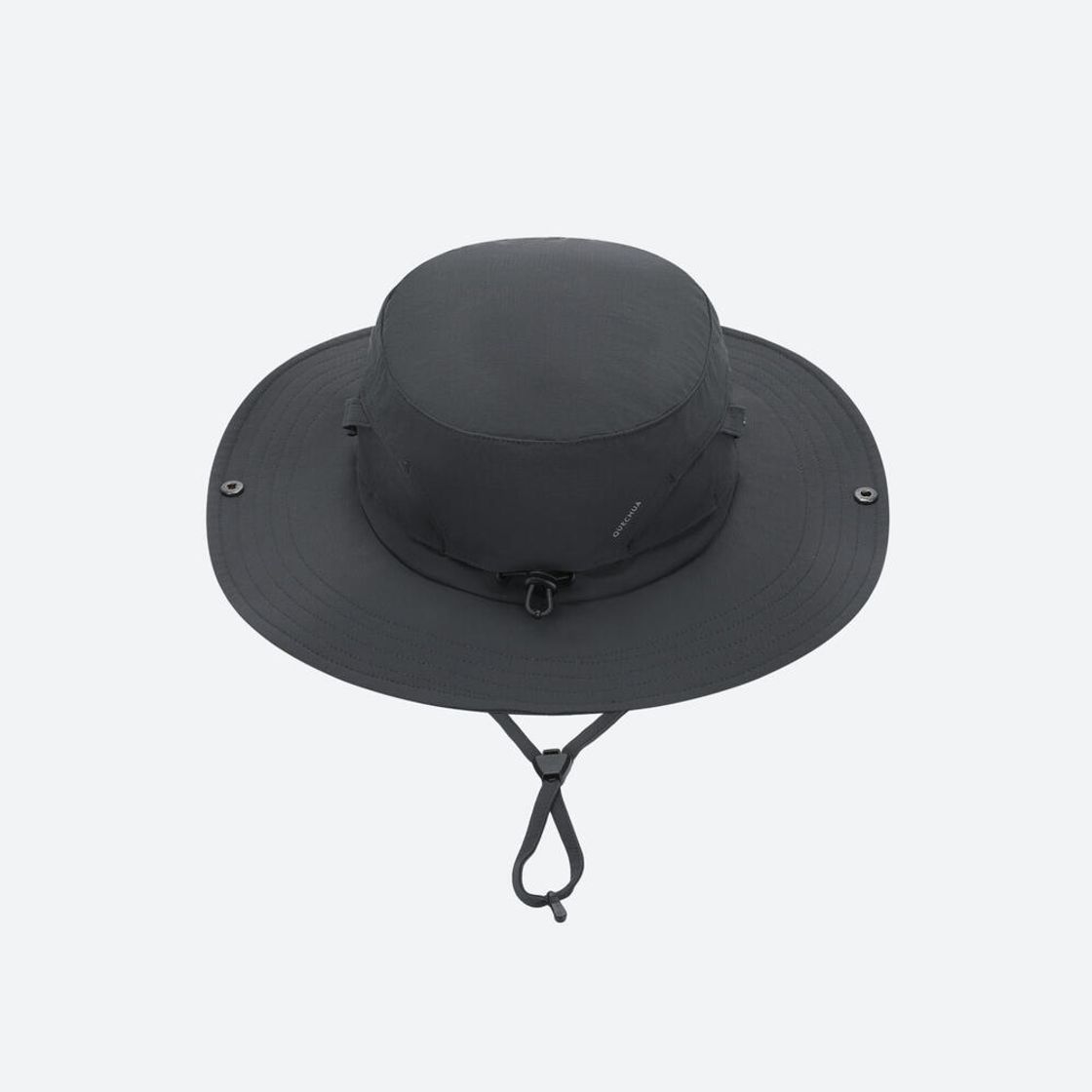 데카트론 하이킹 자외선 차단 모자 M 500 카본 그레이(DECATHLON Hiking UV Protection Hat M 500 Carbon Grey) - 4
