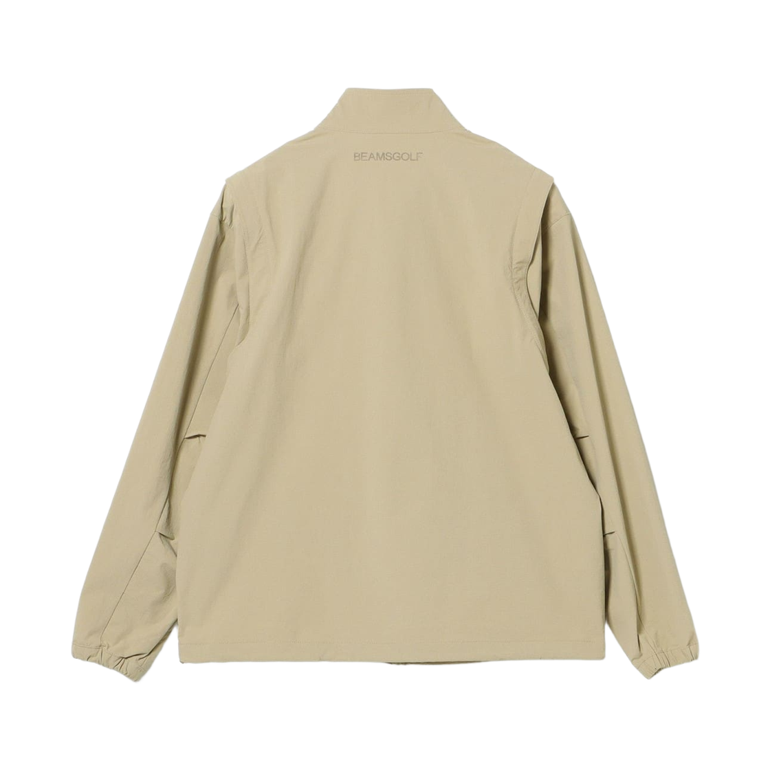 빔즈 골프 오렌지 라벨 투웨이 스트레치 립스탑 블루종 베이지(Beams Golf Orange Label 2Way Stretch Ripstop Blouson Beige) - 2