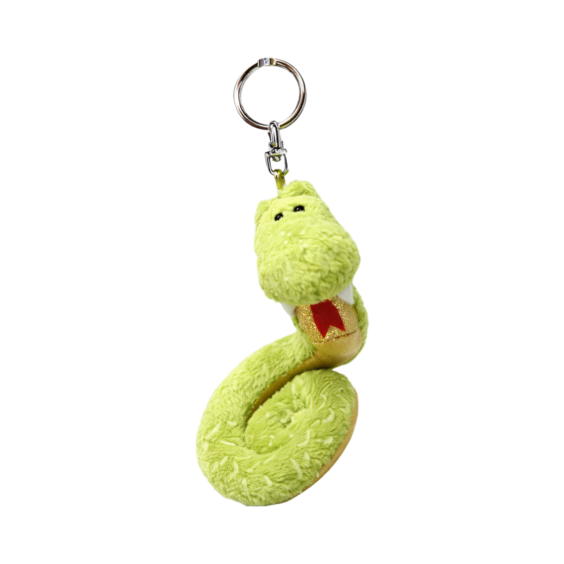 니키 뱀 그린x골드 키링 10cm([KREAM 단독] NICI Snake green BB kh)