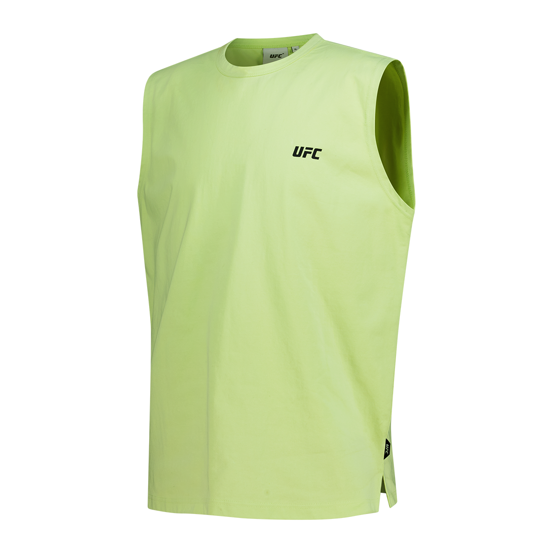 유에프씨 스포츠 소로나 릴렉스핏 슬리브리스 라임 U2SLW2102LM(UFC SPORT Sorona Relaxed Fit Sleeveless Lime) - 2