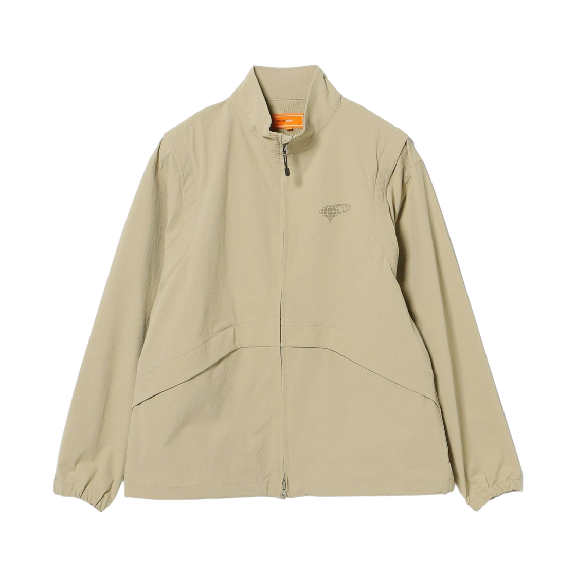 빔즈 골프 오렌지 라벨 투웨이 스트레치 립스탑 블루종 베이지(Beams Golf Orange Label 2Way Stretch Ripstop Blouson Beige) - 1