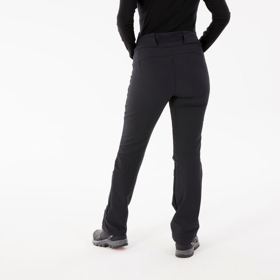 데카트론 여성 등산 방한발수 바지 SH500 벤틸레이션 적용 블랙(DECATHLON Women's Warm Water-Repellent Hiking Trousers SH500 Ventilation Black) - 3