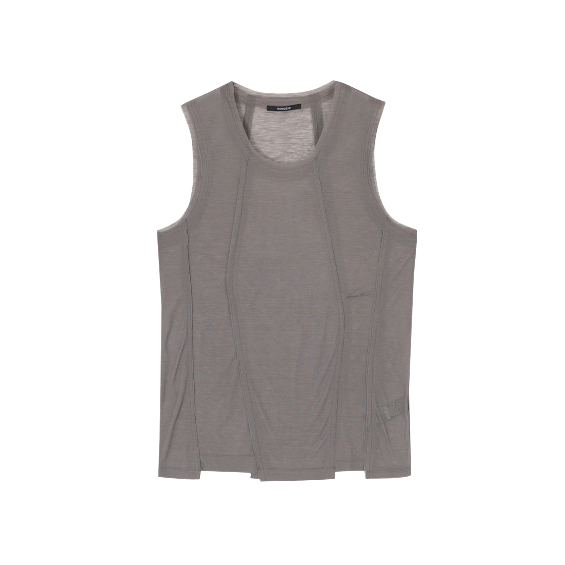 SI3TS735AG SONGZIO COLLECTION Polyptych Runner Top Ash Grey