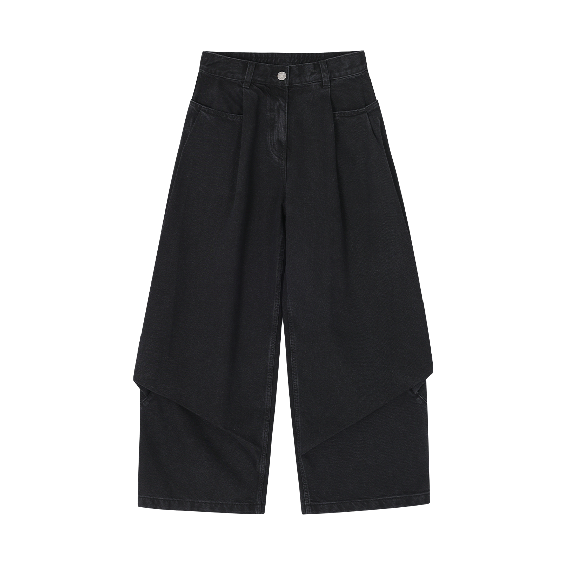 WI2PT700BK (W) SONGZIO COLLECTION Bias Drape Denim Black