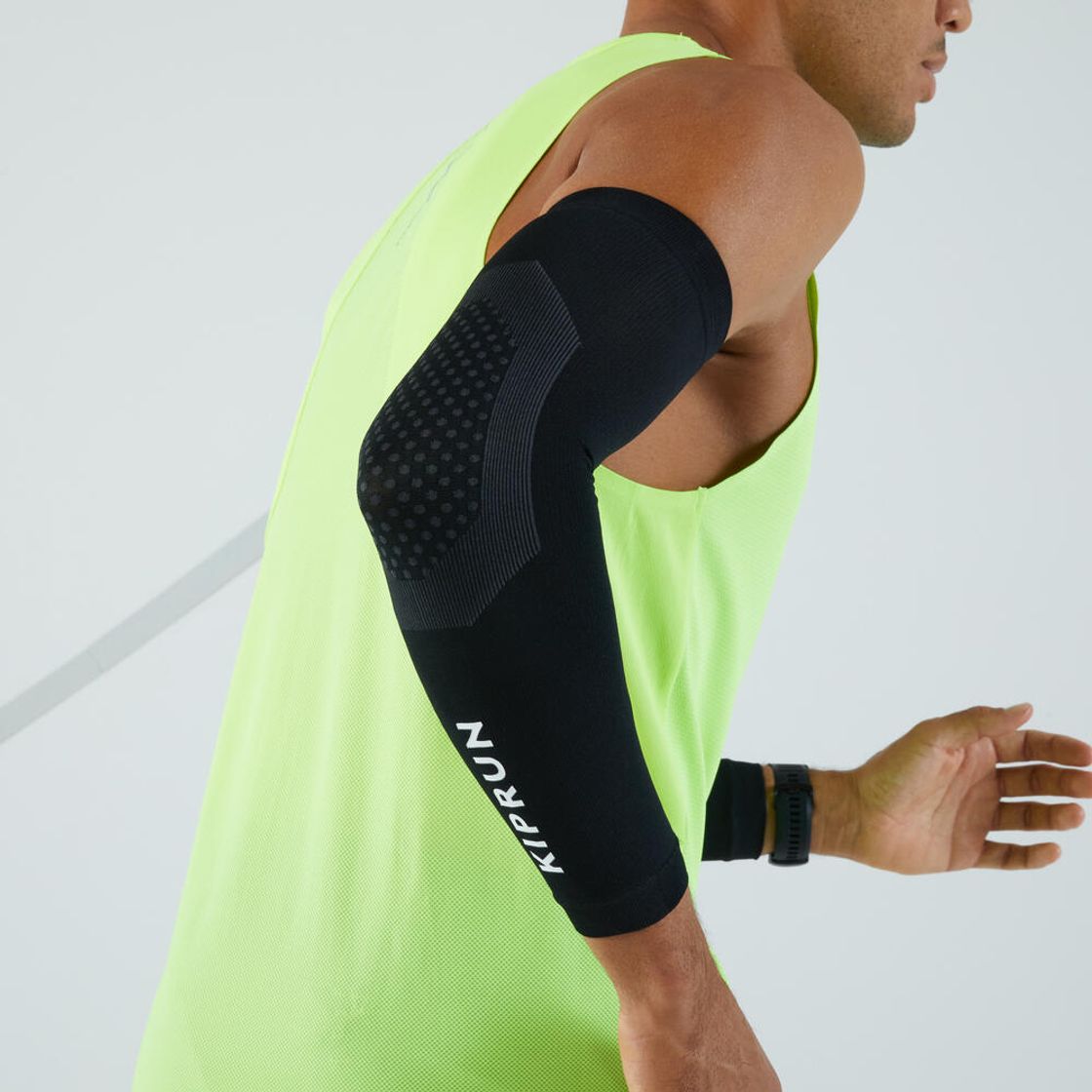 데카트론 러닝 팔 토시 암 슬리브 킵런 보온 블랙(DECATHLON Running Arm Sleeves Kiprun Warm Black) - 2