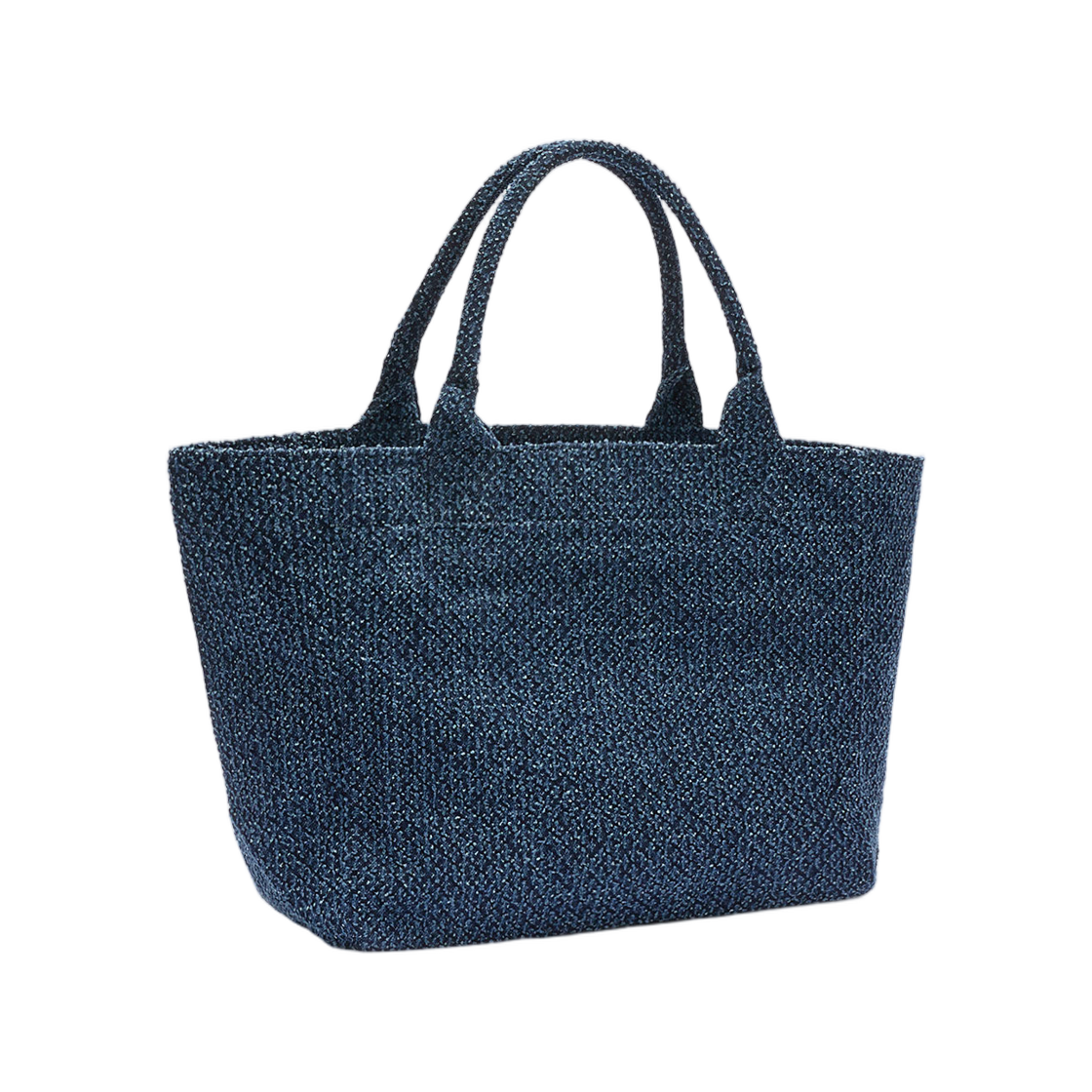 가니 데님 미디움 베어 토트 린스(Ganni Denim Medium Bear Tote Rinse) - 2